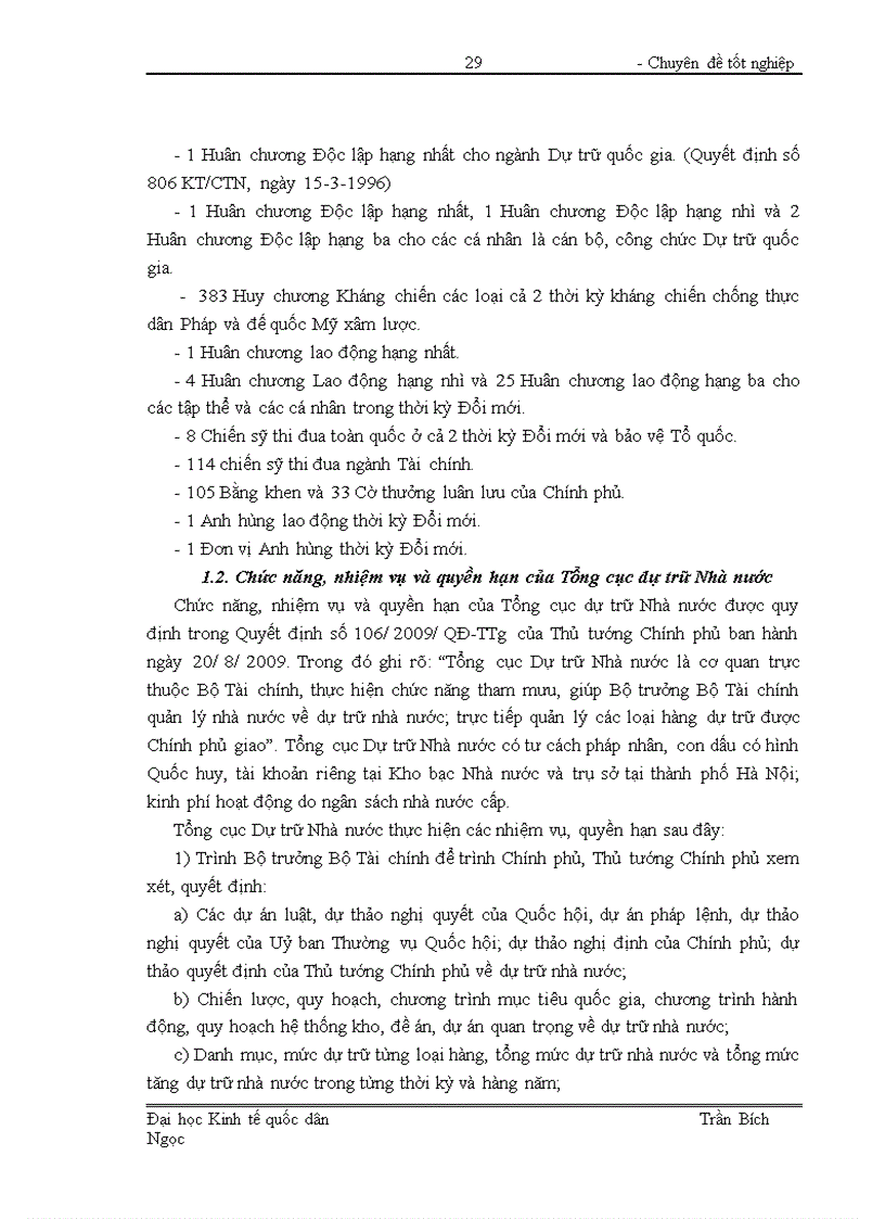 image for page Hoàn thiện công tác xây dựng và thực hiện kế hoạch dự trữ nhà nước đối với nhóm hàng đảm bảo an ninh kinh tế an toàn đời sống nhân dân của Tổng cục dự trữ quốc gia 1