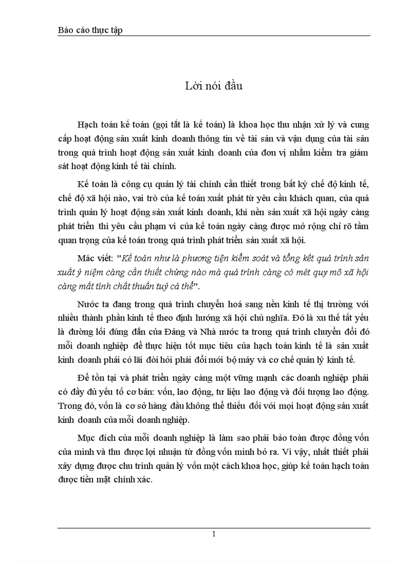 image for page Tổ chức công tác Vốn bằng tiền ở cửa hàng Bách hoá Kim Liên 1