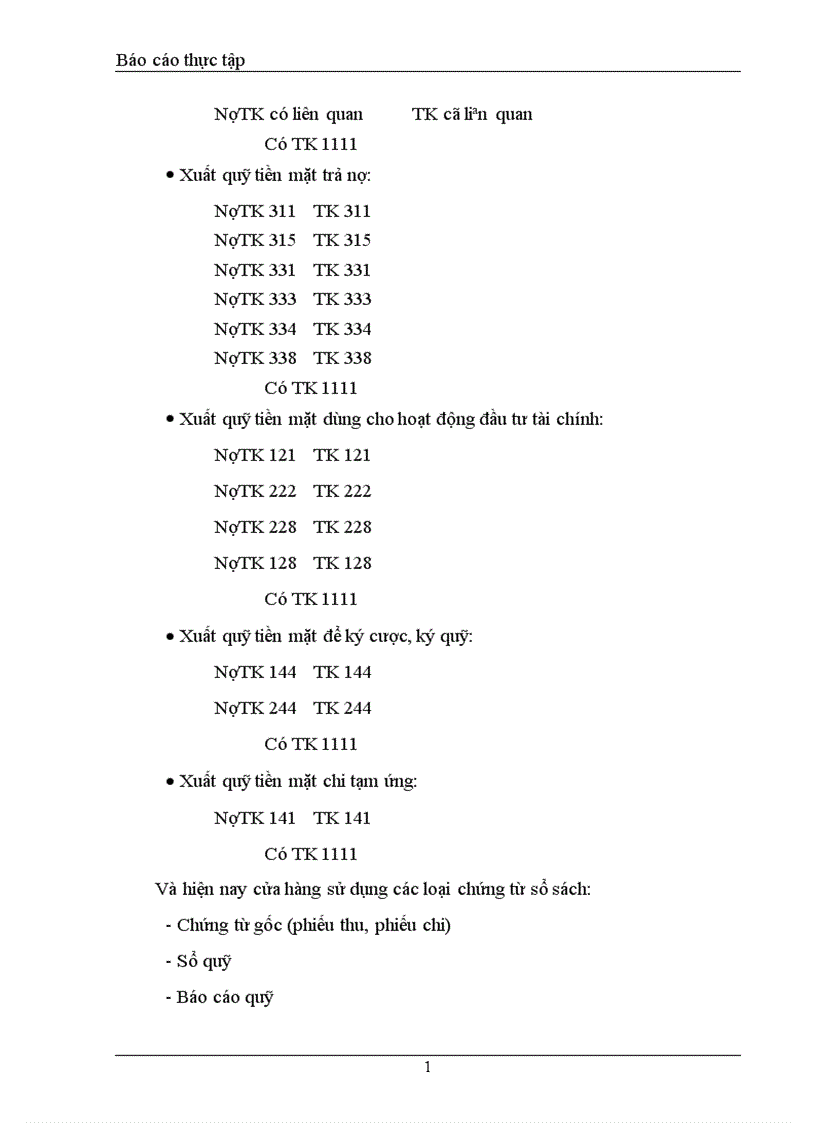 image for page Tổ chức công tác Vốn bằng tiền ở cửa hàng Bách hoá Kim Liên 1