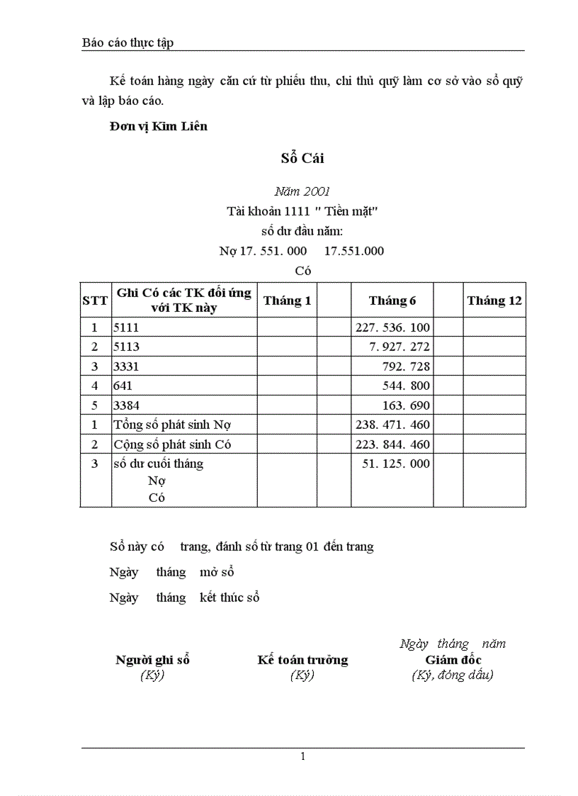 image for page Tổ chức công tác Vốn bằng tiền ở cửa hàng Bách hoá Kim Liên 1