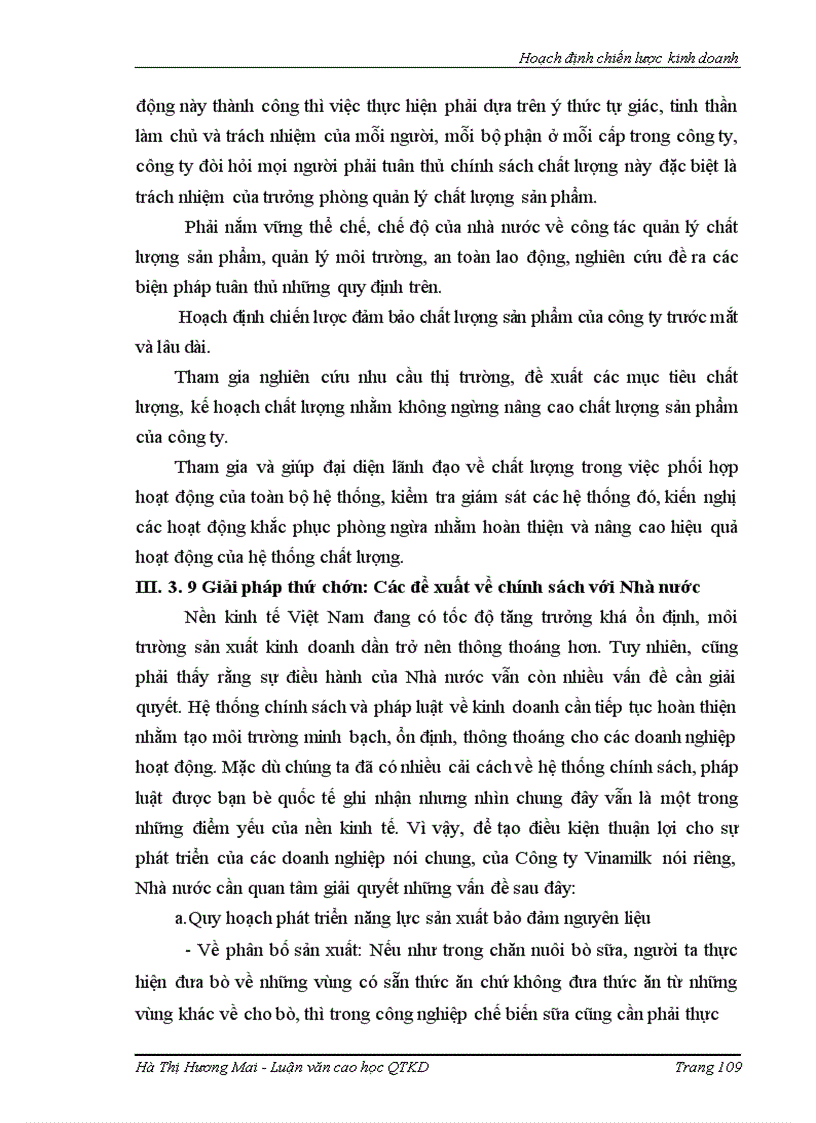 image for page Hoạch định chiến lược kinh doanh tại Công ty cổ phần sữa Việt Nam giai đoạn 2006 2015