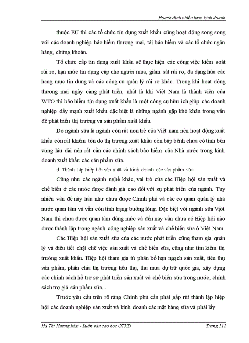 image for page Hoạch định chiến lược kinh doanh tại Công ty cổ phần sữa Việt Nam giai đoạn 2006 2015