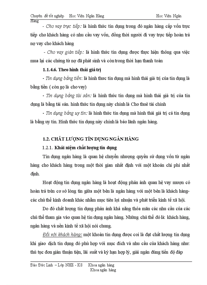 image for page Giải pháp nâng cao chất lượng tín dụng tại NHNo PTNT chi nhánh Hoàng Quốc Việt 1