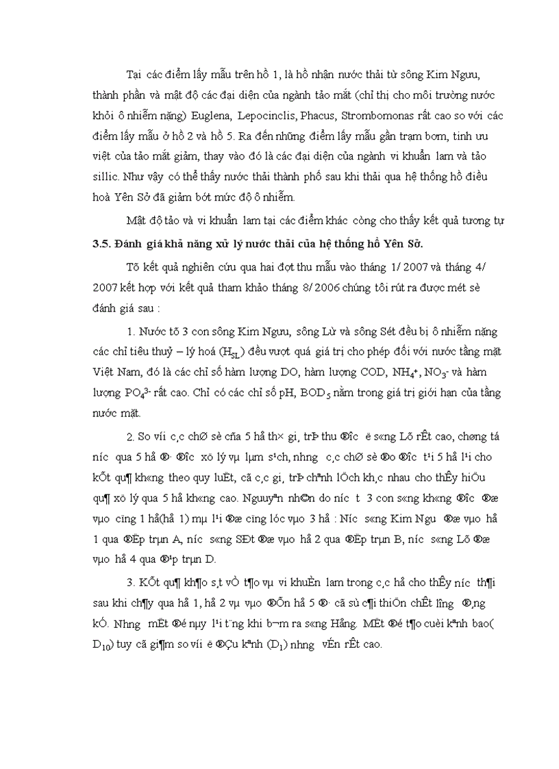 image for page Tìm hiểu vai trò xử lý nước thải của hệ thống hồ Yên Sở Thanh Trì Hà Nội 1