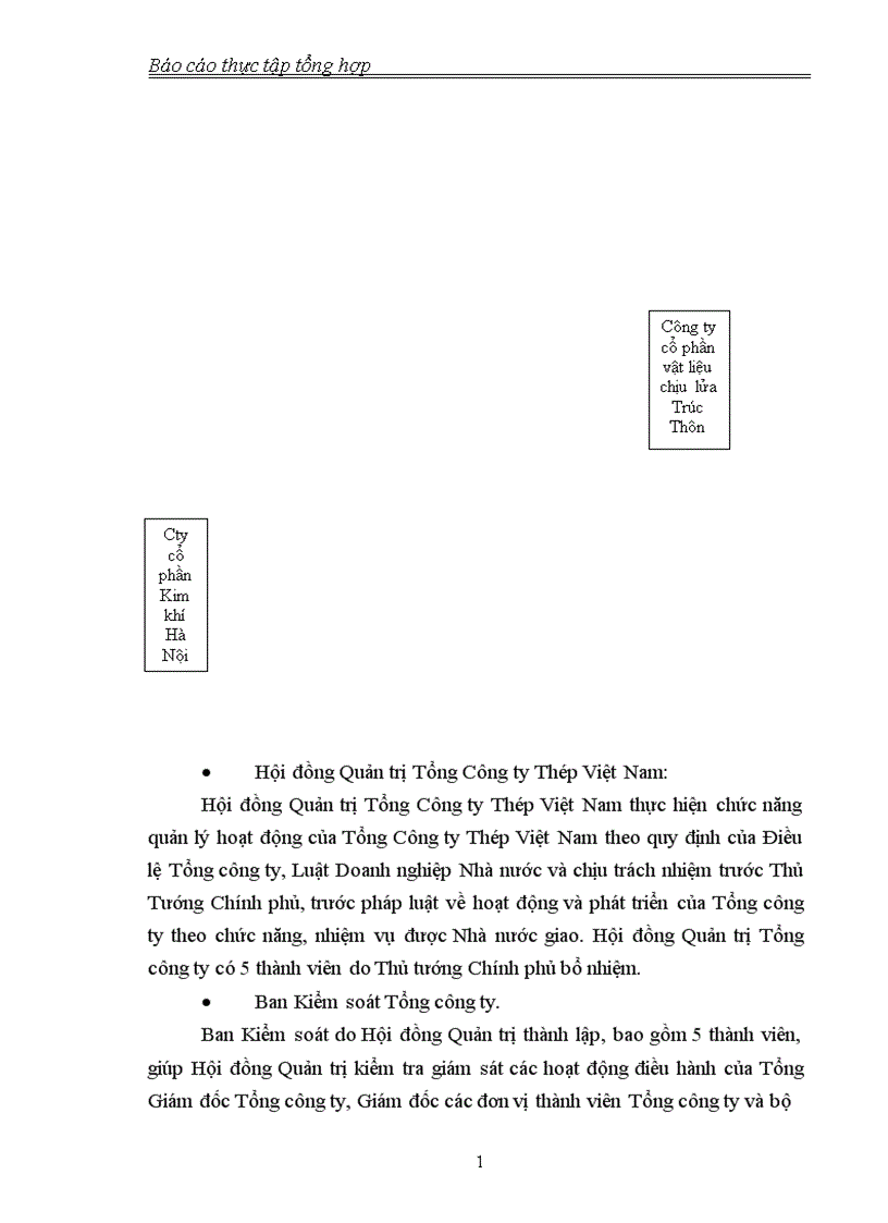 image for page Thực trạng sản xuất kinh doanh của Tổng công ty thép Việt Nam 1
