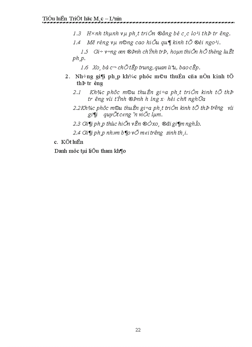 image for page Những mâu thuẫn trong nền kinh tế thị trường định hướng xã hội chủ nghĩa ở nước ta hiện nay Thực trạng và phương hướng giải quyết 1