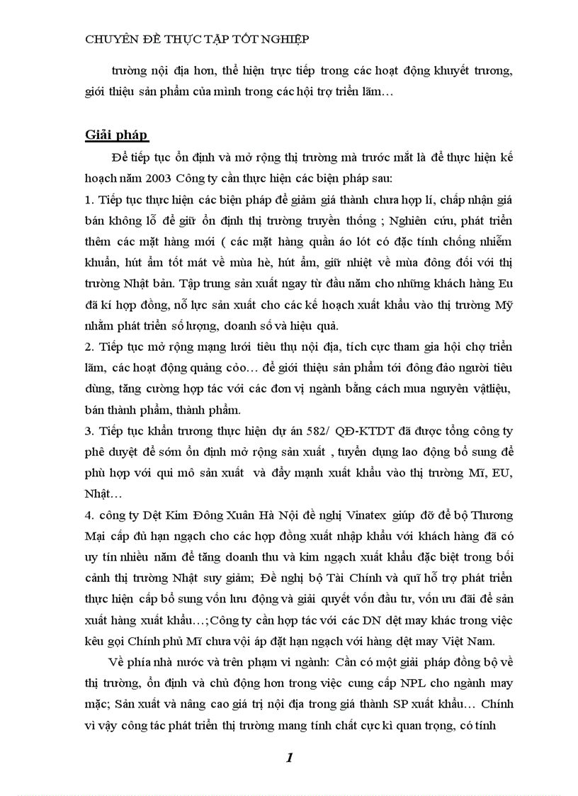 image for page Báo cáo thực tập tổng hợp tại công ty Dệt Kim Đông Xuân Hà Nội