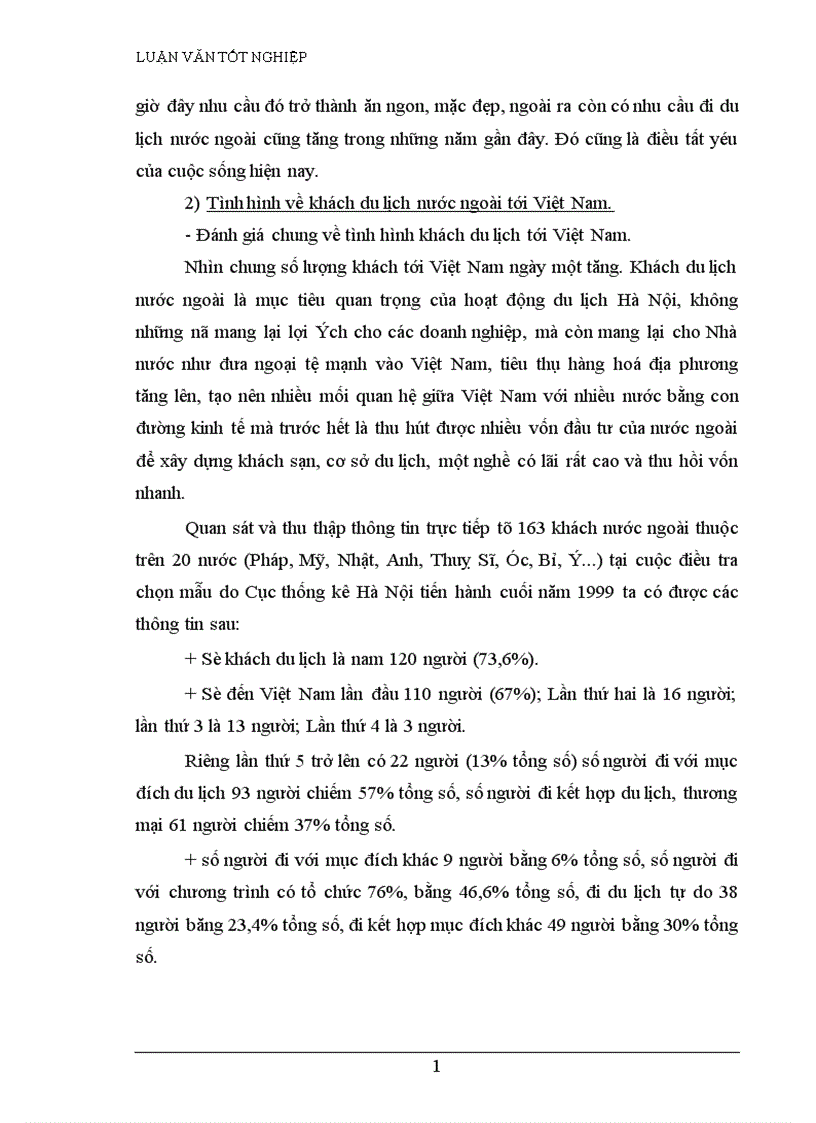 image for page Vận dụng phương pháp dãy số thời gian phân tích biến động doanh thu du lịch thời kỳ 1995 2001 và dự đoán doanh thu du lịch thời kỳ 2002 2003 trên địa bàn Hà Nội 1