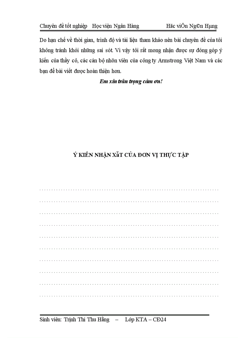 image for page Kế toán tập hợp chi phí sản xuất và tính giá thành tại Công ty TNHH Armstrong Việt Nam