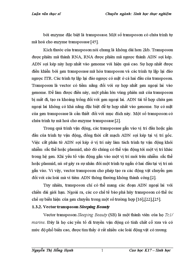 image for page Thử nghiệm chuyển gen GFP trên gà Gallus Gallus Domesticus sử dụng vector pT2 BH CVpf SB11 bằng phương pháp chuyển gen qua tinh trùng và vi tiêm vào phôi gà 0 giờ ấp 1