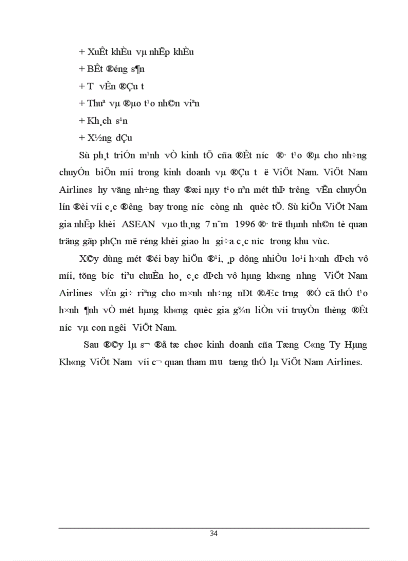 image for page Các giải pháp hạn chế vệc chậm huỷ chuyến bay nhằm nâng cao chất lượng phục vụ hành khách của hàng không quốc gia Việt Nam Airlines