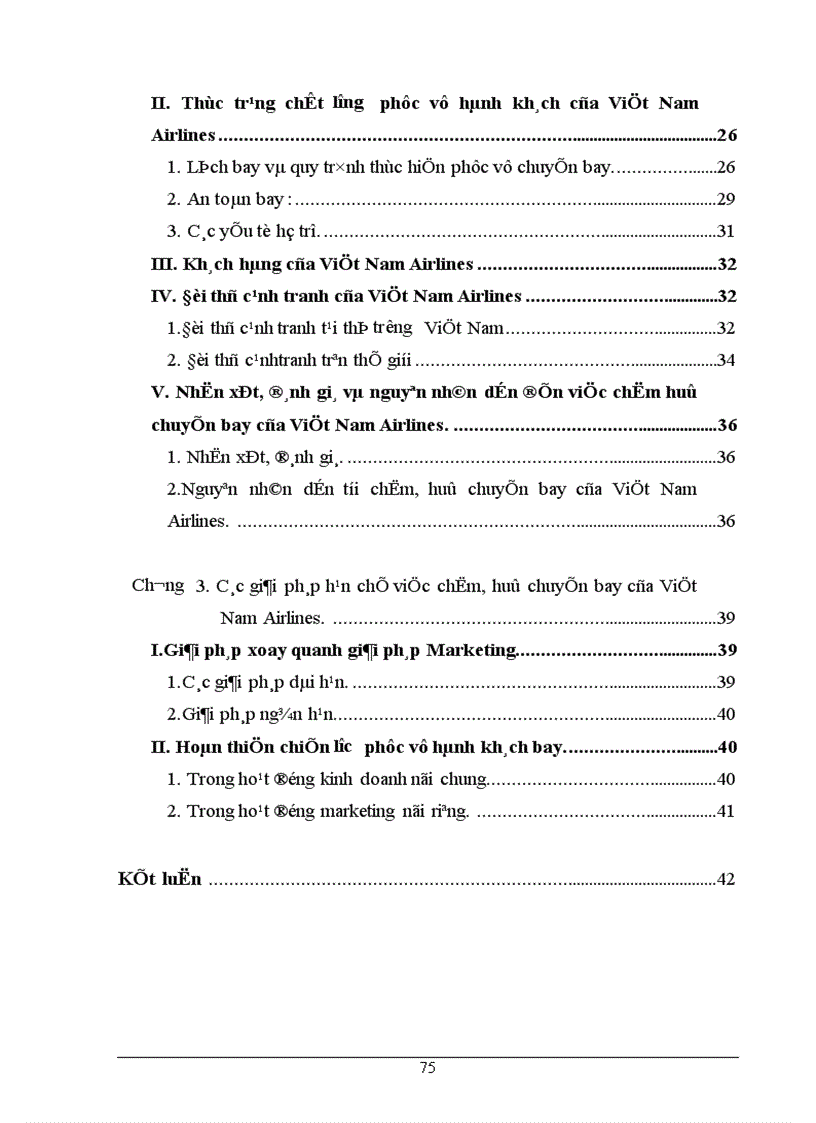 image for page Các giải pháp hạn chế vệc chậm huỷ chuyến bay nhằm nâng cao chất lượng phục vụ hành khách của hàng không quốc gia Việt Nam Airlines