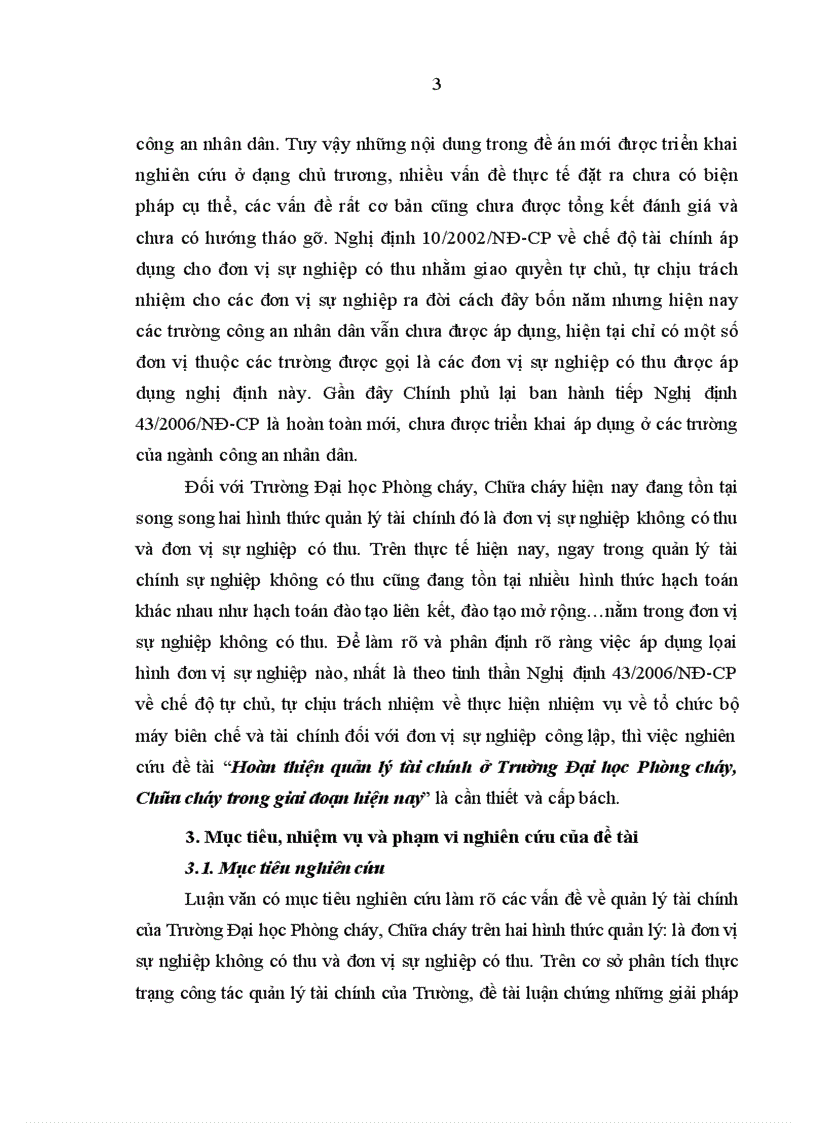 image for page Hoàn thiện quản lý tài chính ở Trường Đại học Phòng cháy Chữa cháy trong giai đoạn hiện nay