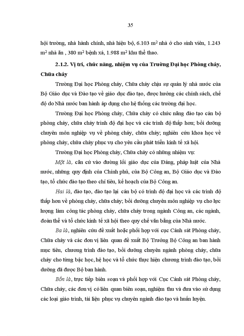 image for page Hoàn thiện quản lý tài chính ở Trường Đại học Phòng cháy Chữa cháy trong giai đoạn hiện nay
