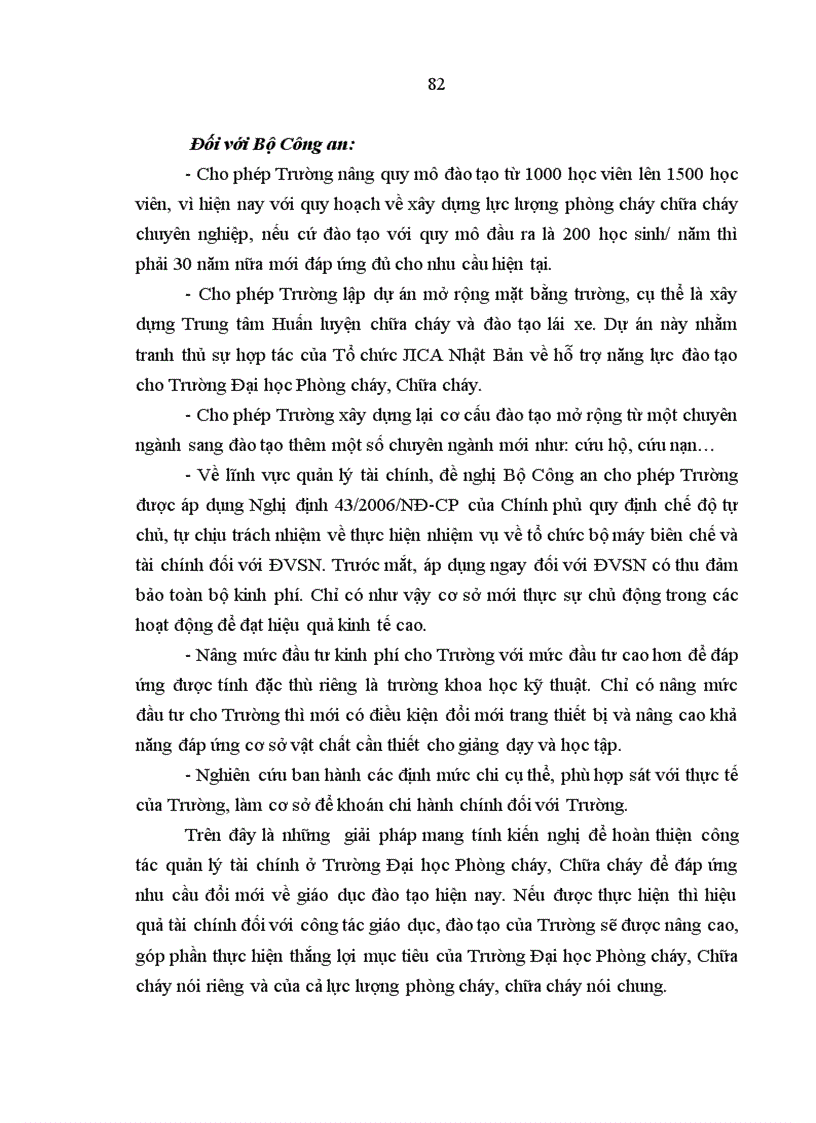 image for page Hoàn thiện quản lý tài chính ở Trường Đại học Phòng cháy Chữa cháy trong giai đoạn hiện nay