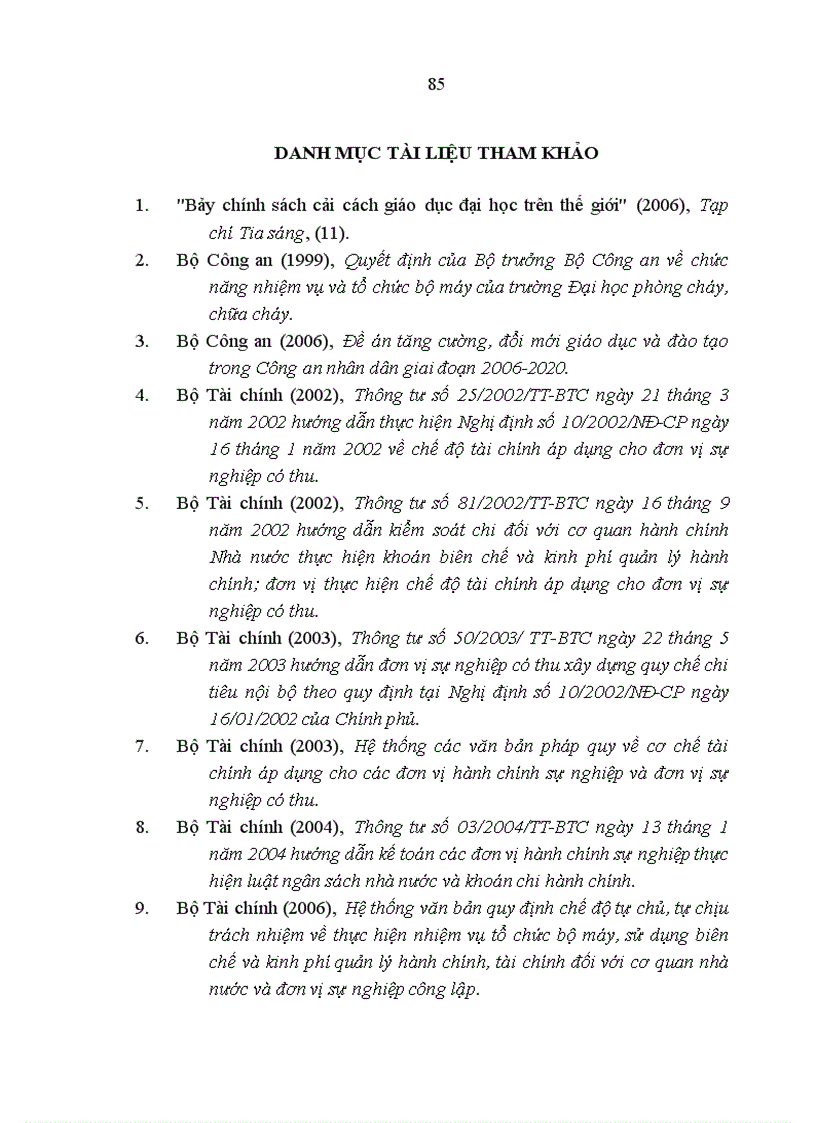 image for page Hoàn thiện quản lý tài chính ở Trường Đại học Phòng cháy Chữa cháy trong giai đoạn hiện nay