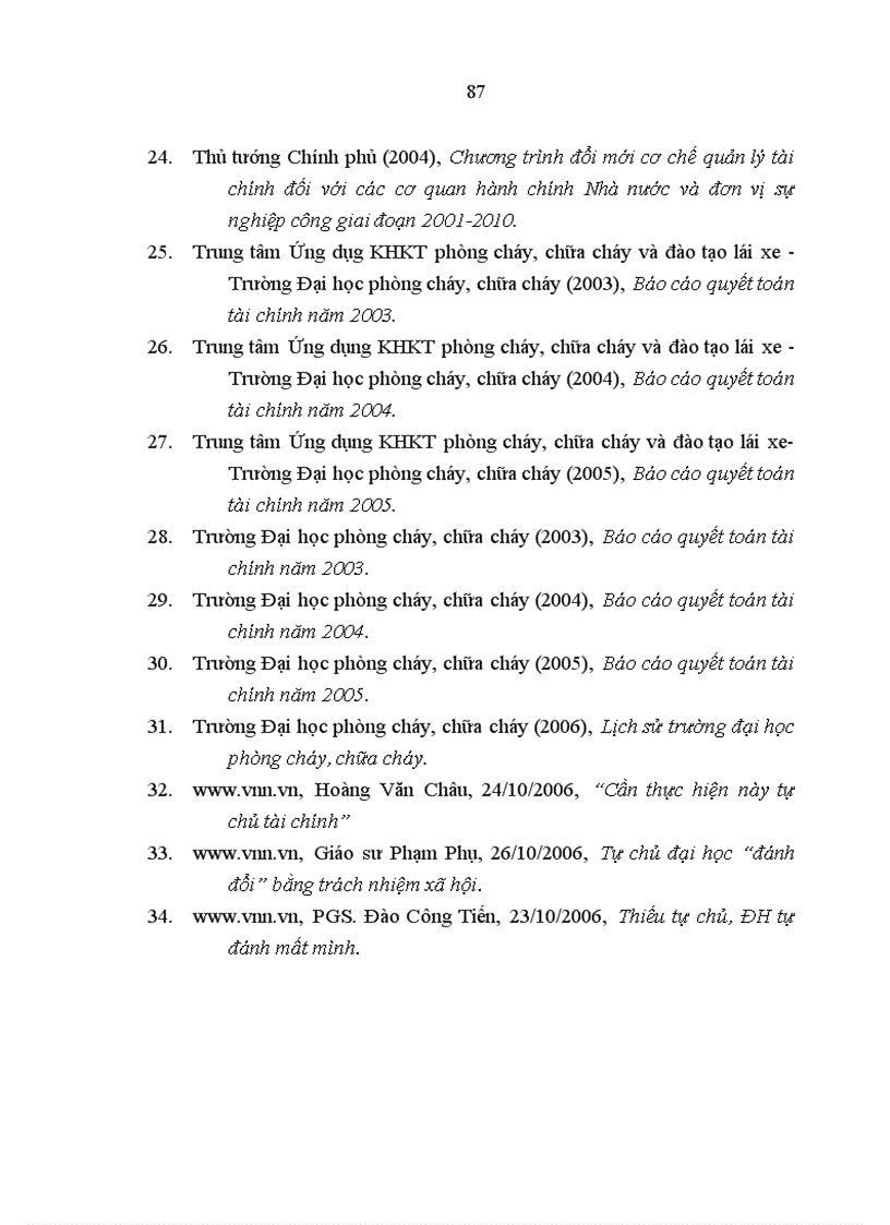 image for page Hoàn thiện quản lý tài chính ở Trường Đại học Phòng cháy Chữa cháy trong giai đoạn hiện nay