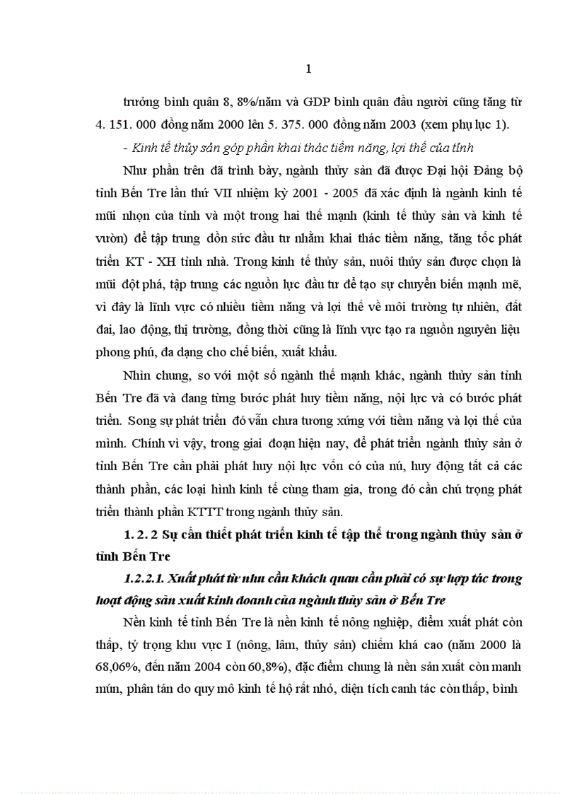 image for page Kinh tế tập thể trong ngành thủy sản tỉnh Bến Tre Thực trạng và giải pháp