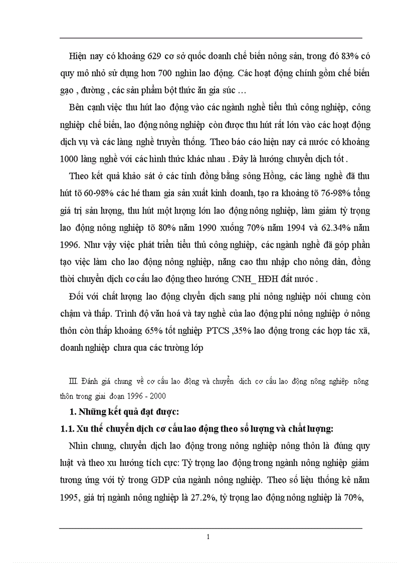 image for page Phương hướng và giải pháp chuyển dịch cơ cấu lao động nông nghiệp nông thôn ở Việt Nam giai đoạn 2001 2010 1