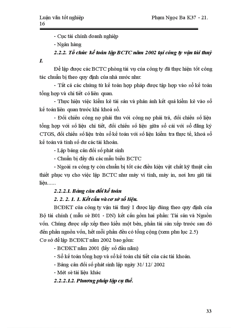 image for page Một số giải pháp nhằm hoàn thiện công tác lập và phân tích BCTC tại công ty vận tải thuỷ I 1