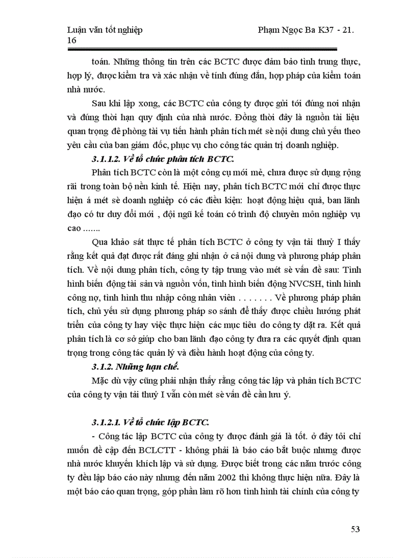 image for page Một số giải pháp nhằm hoàn thiện công tác lập và phân tích BCTC tại công ty vận tải thuỷ I 1