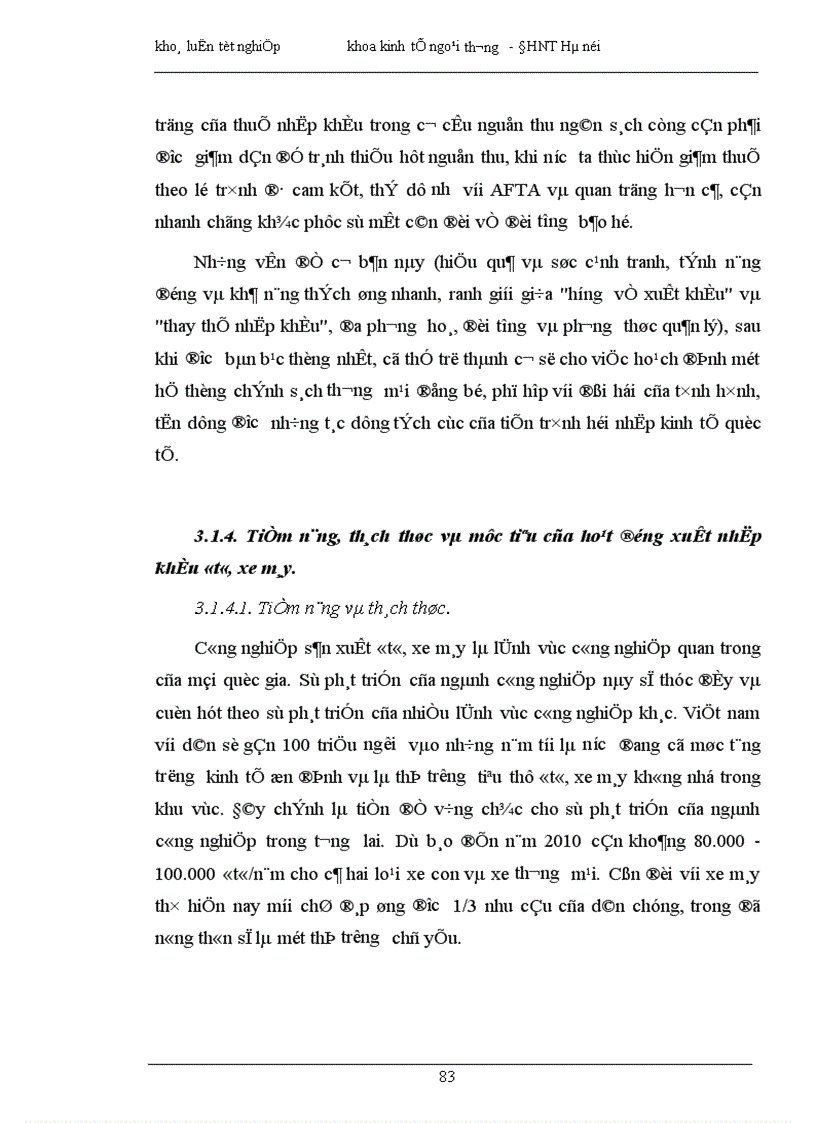 image for page Một số vấn đề về hoạt động nhập khẩu lắp ráp phương tiện giao thông cơ giới đường bộ ở Việt Nam 1