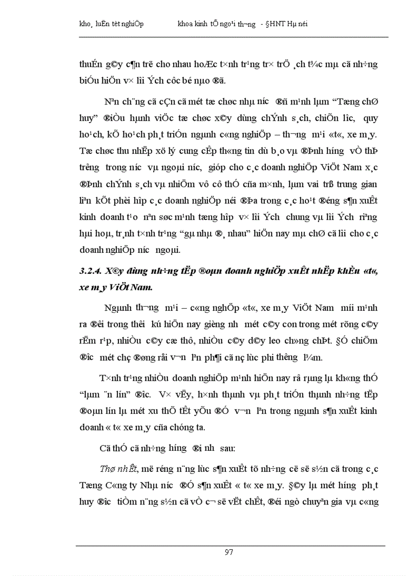 image for page Một số vấn đề về hoạt động nhập khẩu lắp ráp phương tiện giao thông cơ giới đường bộ ở Việt Nam 1