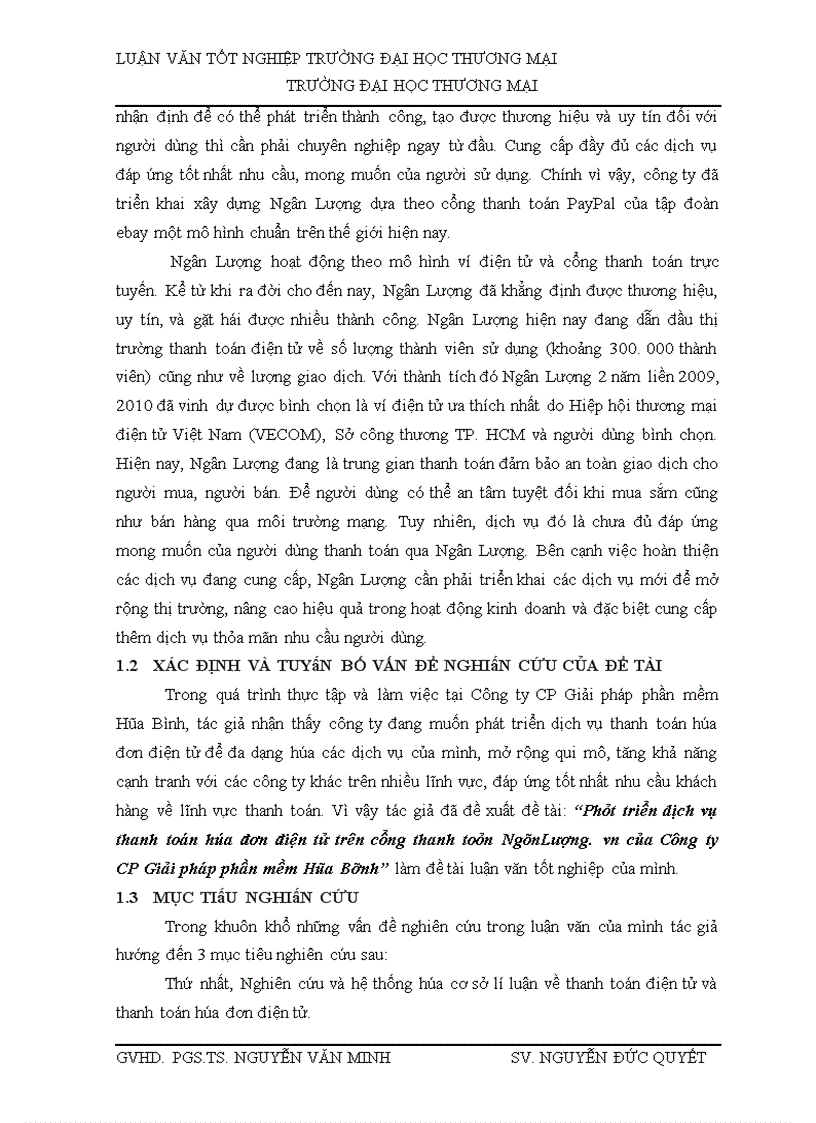 image for page Phát triển dịch vụ thanh toán hóa đơn điện tử trên cổng thanh toán NgânLượng vn của Công ty Cổ phần Giải pháp phần mềm Hòa Bình