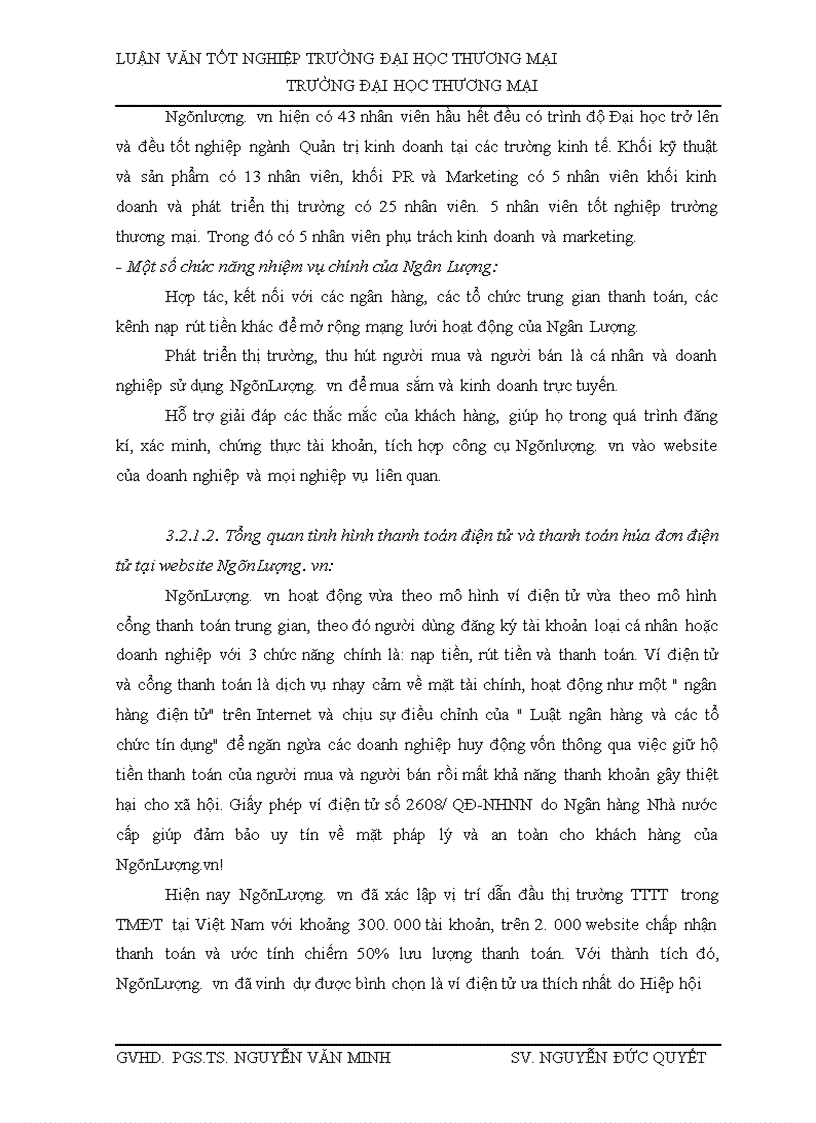image for page Phát triển dịch vụ thanh toán hóa đơn điện tử trên cổng thanh toán NgânLượng vn của Công ty Cổ phần Giải pháp phần mềm Hòa Bình