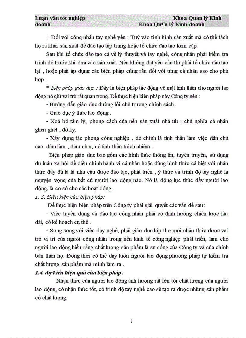 image for page Một số biện pháp nhằm nâng cao chất lượng sản phẩm của công ty cổ phần Công nghiệp và thương mại sông đà 1