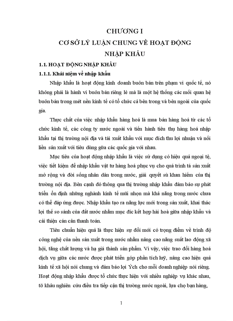 image for page Một số giải pháp nhằm đẩy mạnh hoạt động nhập khẩu ở Công ty hoá chất Bộ thương mại