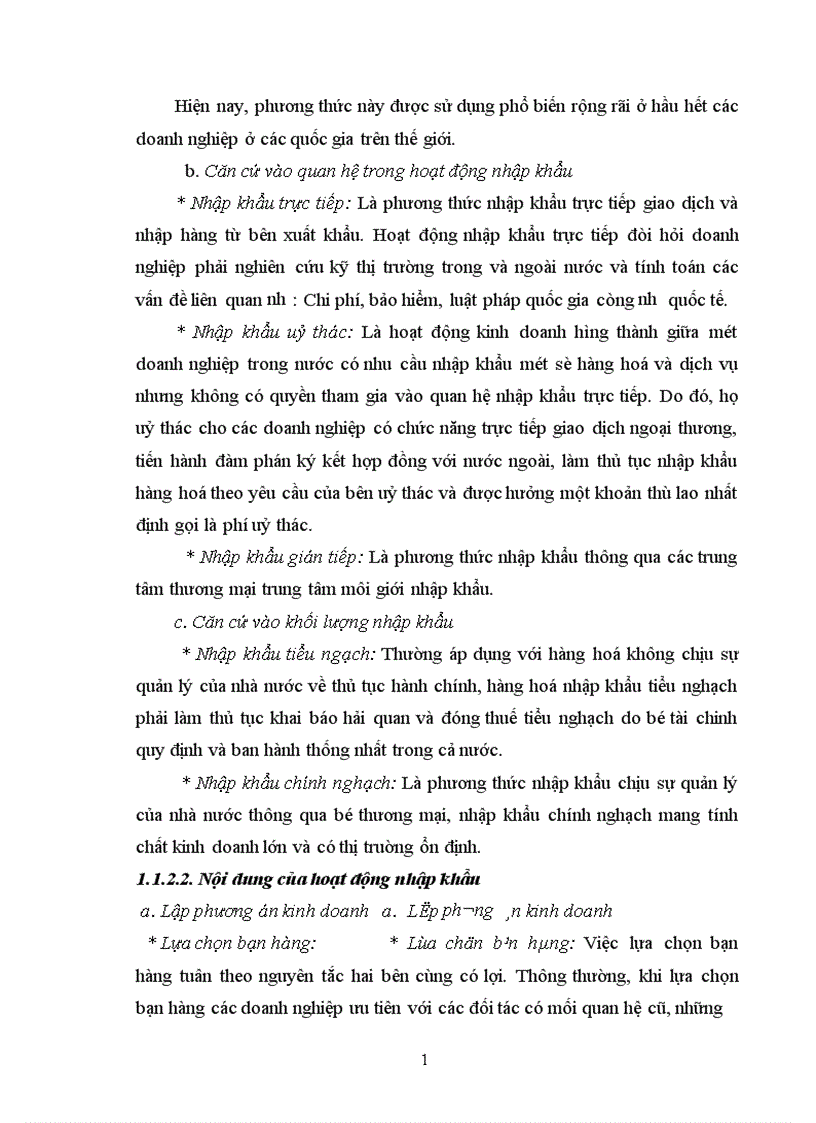 image for page Một số giải pháp nhằm đẩy mạnh hoạt động nhập khẩu ở Công ty hoá chất Bộ thương mại