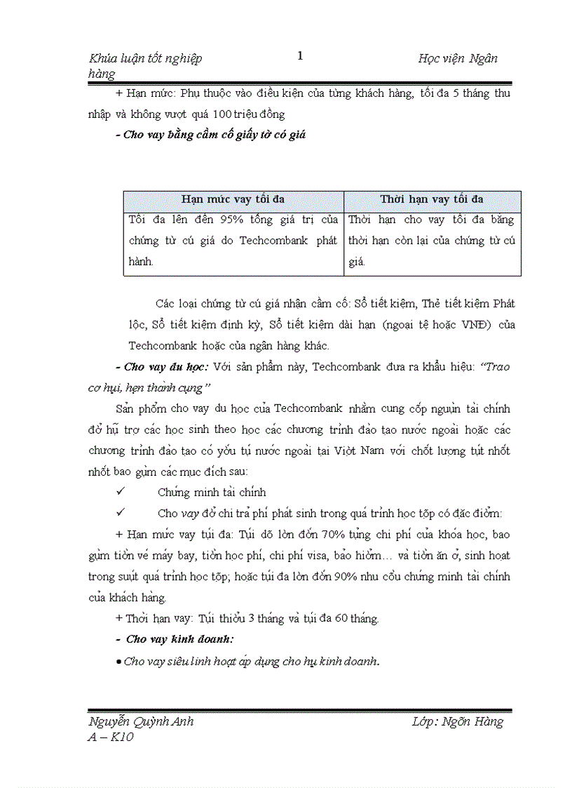 image for page Gia i pha p nâng cao năng lư c ca nh tranh trong hoa t đô ng cho vay kha ch ha ng ca nhân ta i chi nha nh Techcombank Ly Thươ ng Kiê t