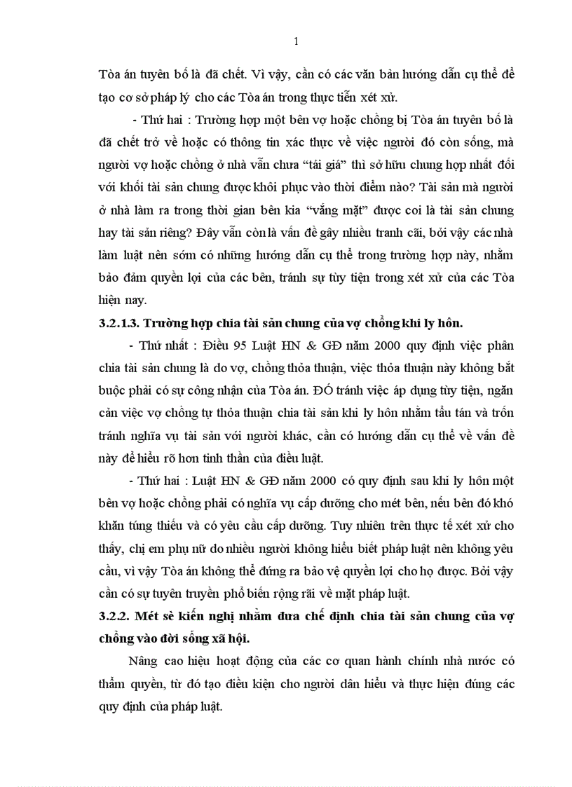 image for page Chia tài sản chung của vợ chồng theo luật hôn nhân và gia đình Việt Nam Một số vấn đề lý luận và thực tiễn 1