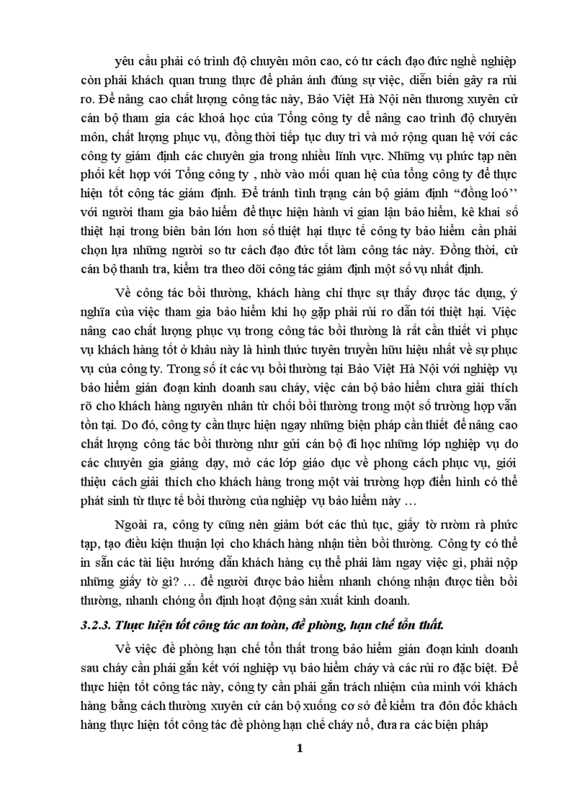 image for page Bảo hiểm gián đoạn kinh doanh sau cháy tại Bảo Việt Hà Nội 1999 2003 1