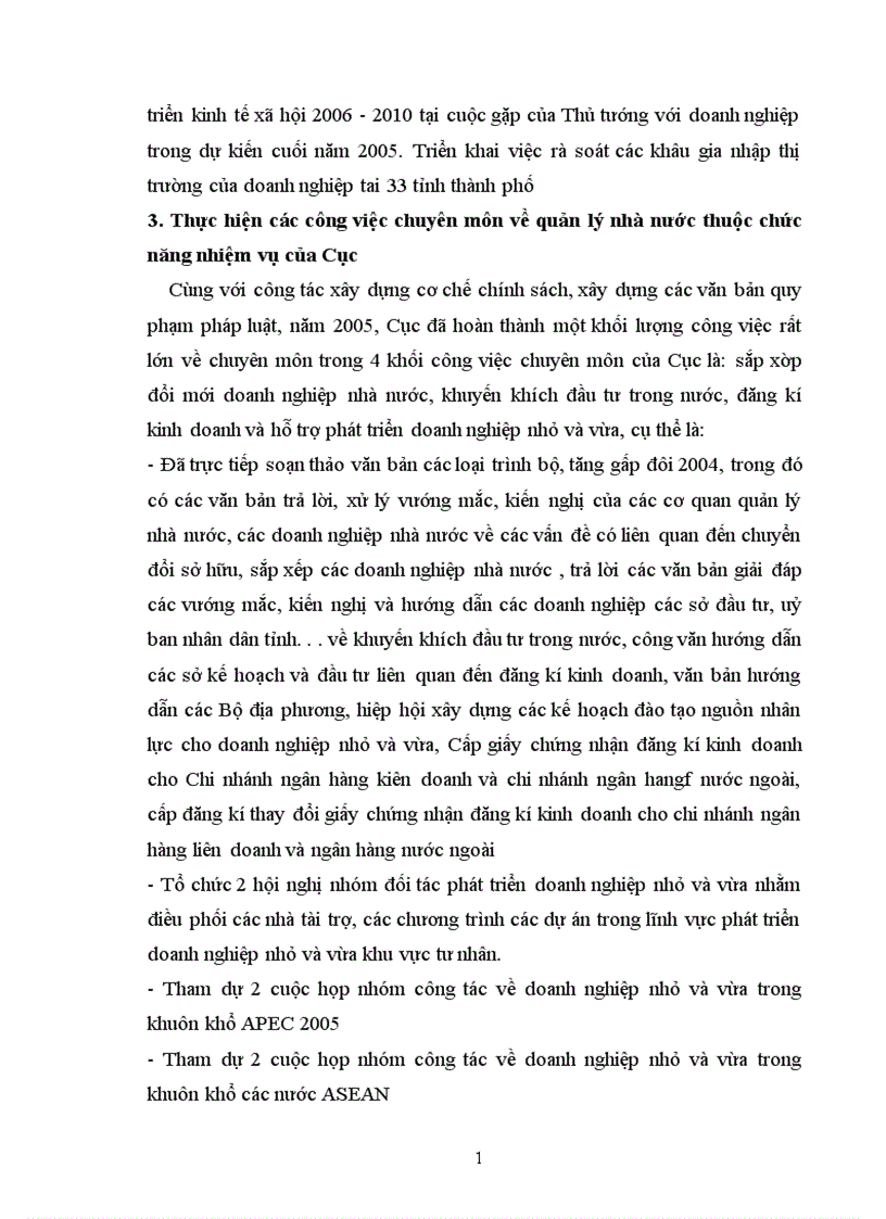 image for page Các hoạt động chủ yếu của cục doanh nghiệp nhỏ và vừa của Bộ kế hoạch và đầu tư và Cục phát triển doanh nghiệp vừa và nhỏ