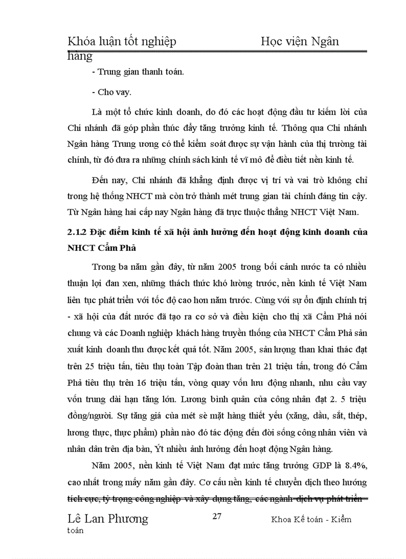 image for page Giải pháp nhằm hoàn thiện hệ thống thanh toán điện tử tại Ngân hàng Công thương Cẩm Phả