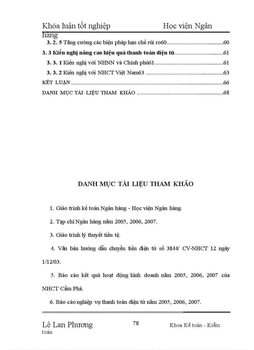 image for page Giải pháp nhằm hoàn thiện hệ thống thanh toán điện tử tại Ngân hàng Công thương Cẩm Phả