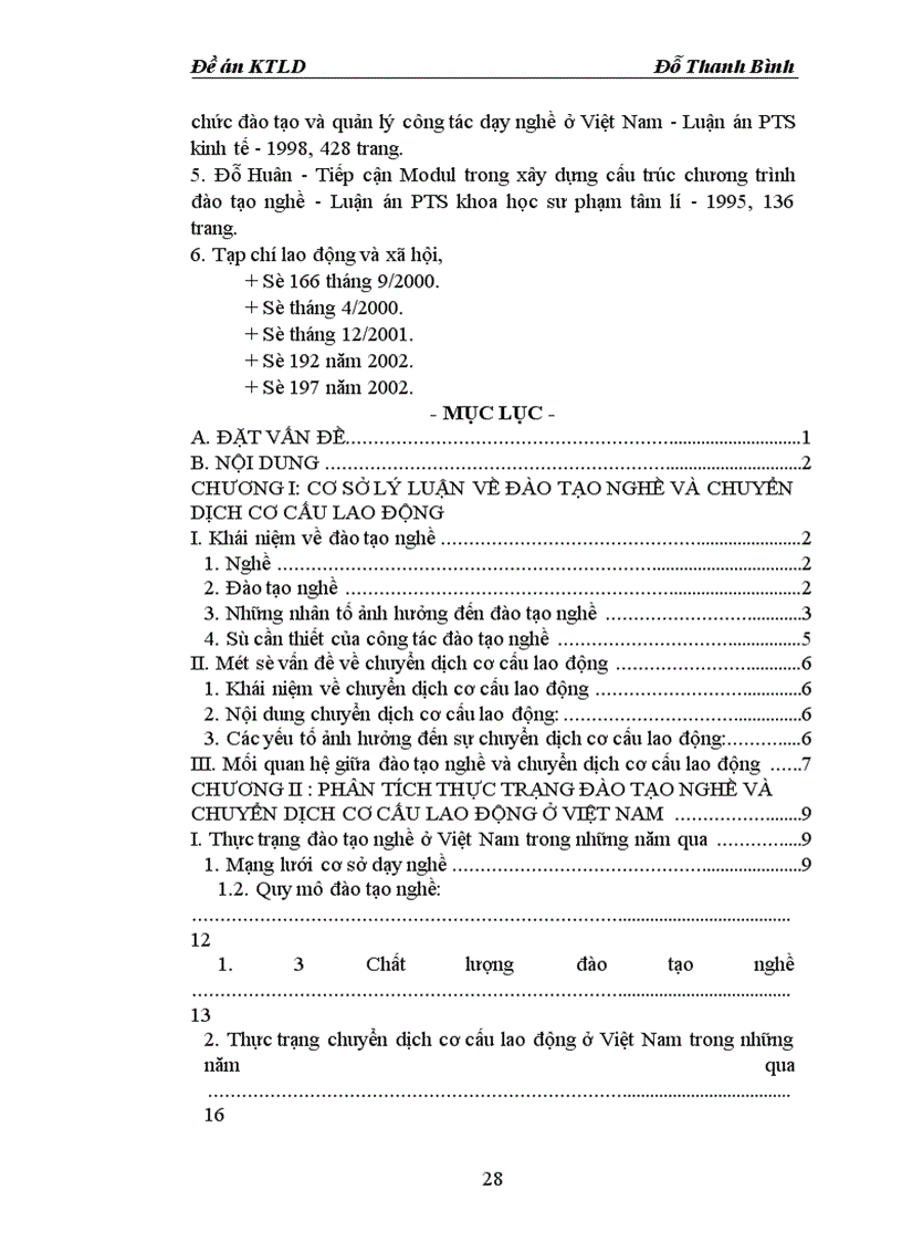 image for page Đào tạo nghề với chuyển dịch cơ cấu lao động ở việt nam hiện nay 1