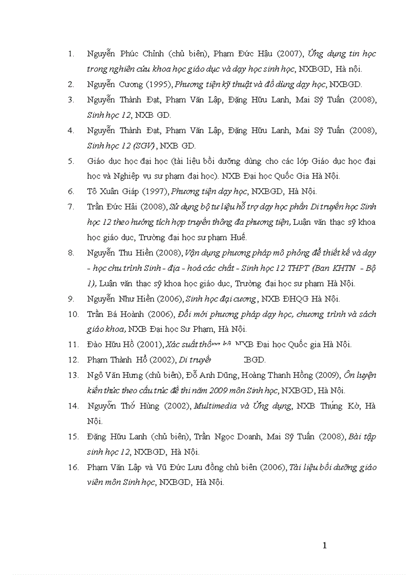 image for page Xây dựng và sử dụng bài giảng điện tử chương II phần Di truyền học Sinh học12 theo hướng tích hợp truyền thông đa phương tiện