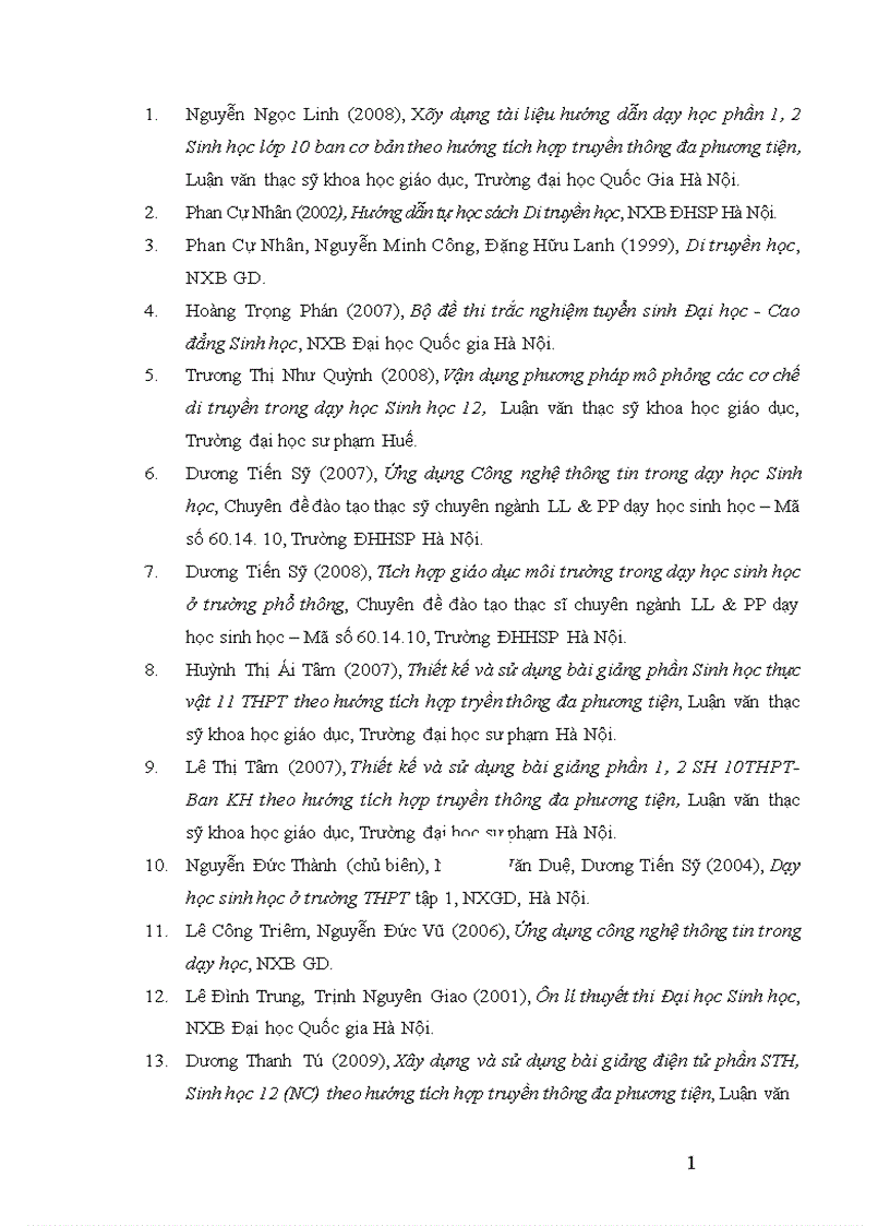 image for page Xây dựng và sử dụng bài giảng điện tử chương II phần Di truyền học Sinh học12 theo hướng tích hợp truyền thông đa phương tiện