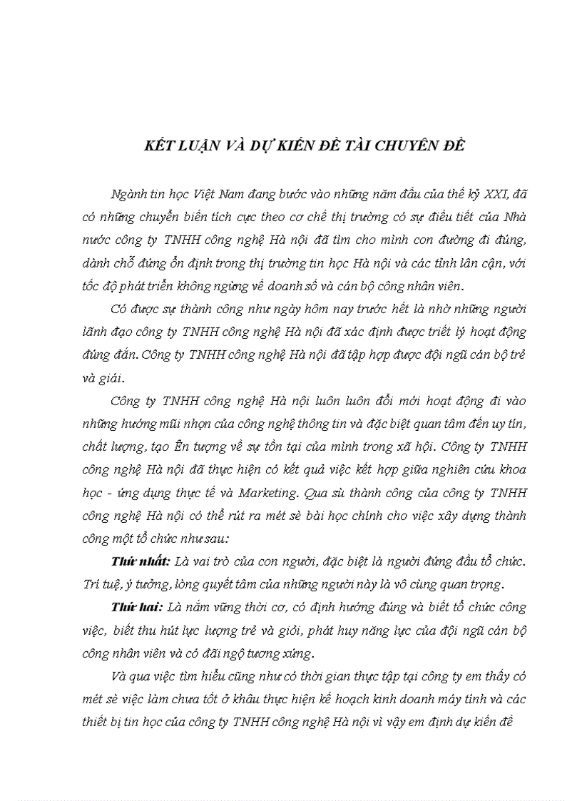 image for page giải pháp nâng cao sức cạnh tranh trong việc kinh doanh máy tính và thiết bị tin học của công ty TNHH công nghệ Hà nội