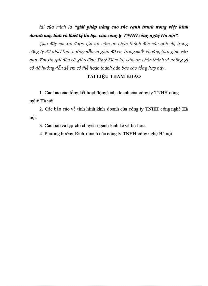 image for page giải pháp nâng cao sức cạnh tranh trong việc kinh doanh máy tính và thiết bị tin học của công ty TNHH công nghệ Hà nội