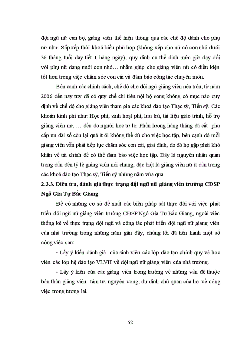 image for page Một số biện pháp phát triển đội ngũ nữ giảng viên trường CĐSP Ngô Gia Tự Bắc Giang 1
