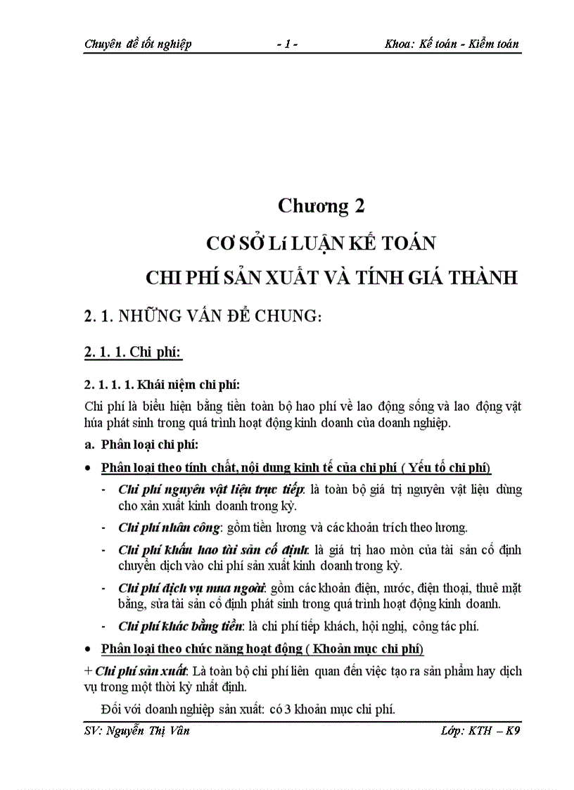 image for page Kế Toán Chi Phí Sản Xuất Tính Giá Thành Sản Phẩm 1