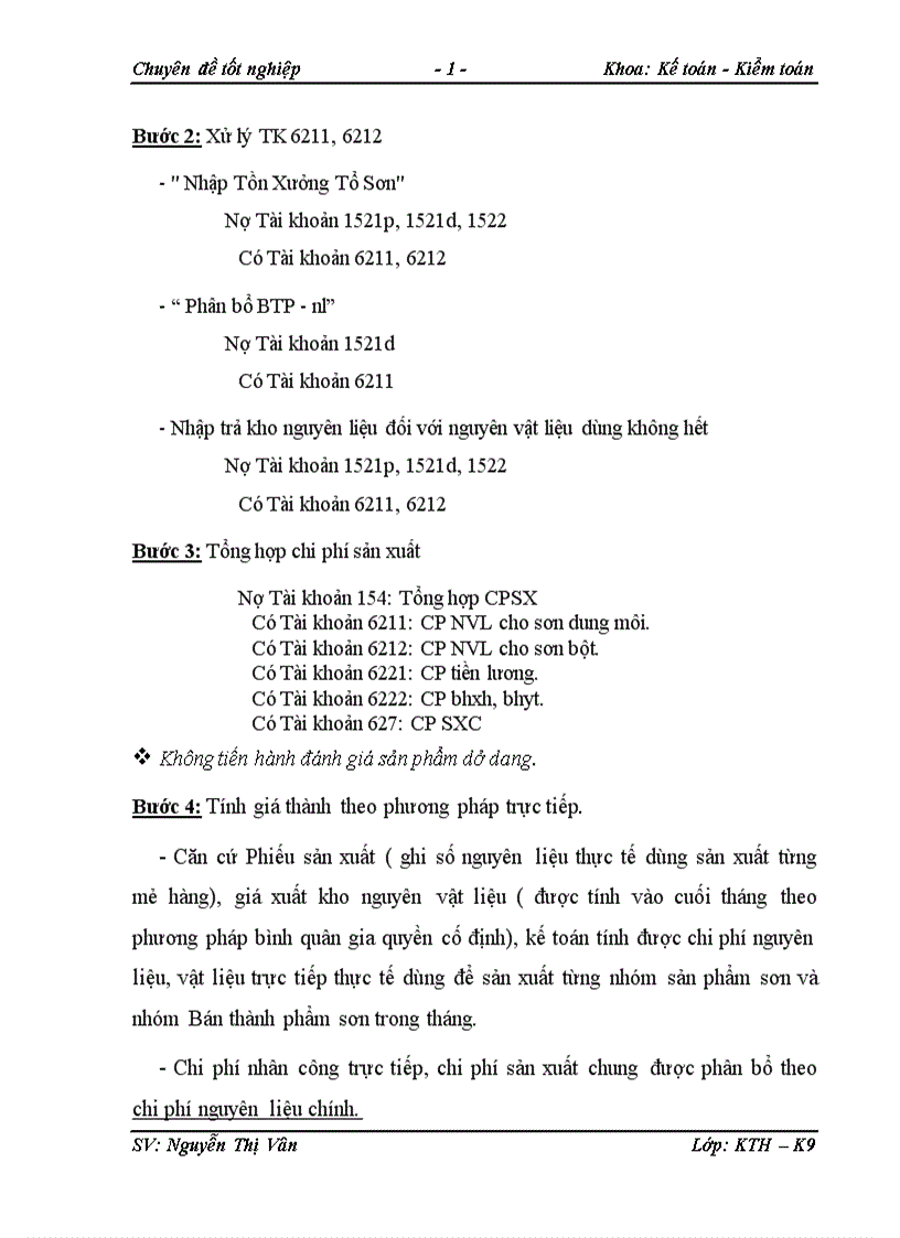 image for page Kế Toán Chi Phí Sản Xuất Tính Giá Thành Sản Phẩm 1