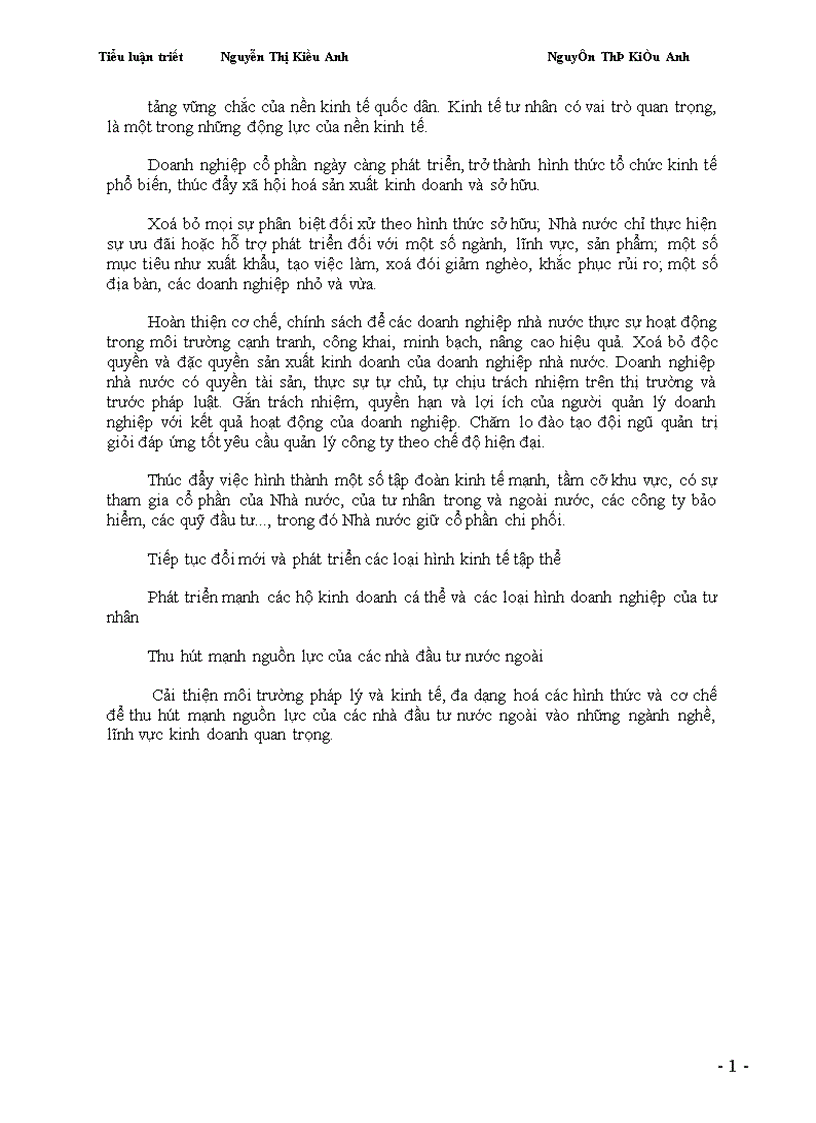 image for page Vận dụng qui luật mâu thuẫn trong quá trình phát triển kinh tế thị trường ở Việt Nam trong giai đoạn hiện nay 1
