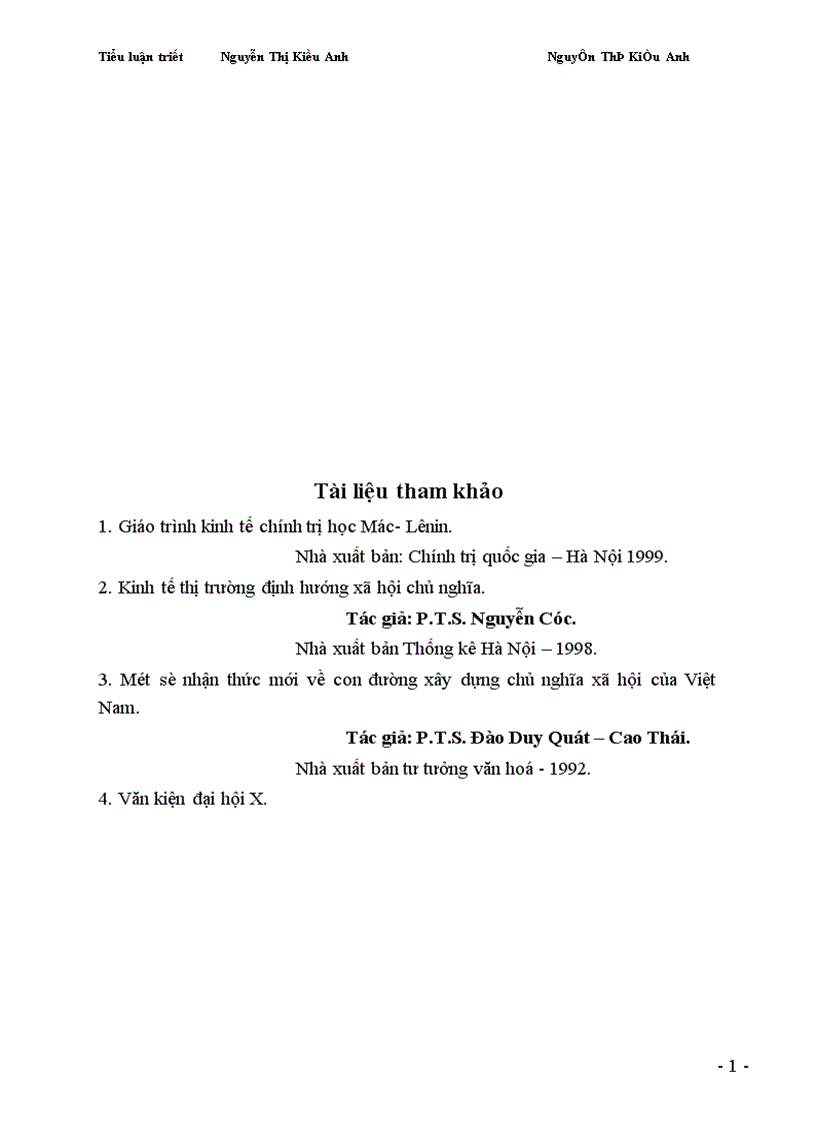 image for page Vận dụng qui luật mâu thuẫn trong quá trình phát triển kinh tế thị trường ở Việt Nam trong giai đoạn hiện nay 1
