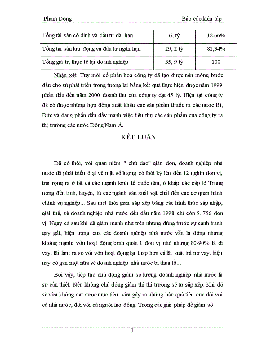 image for page Báo cáo tình hình sản xuất kinh doanh của Công ty cổ phần Dược và vật tư thiết bị y tế giao thông vận tải 1