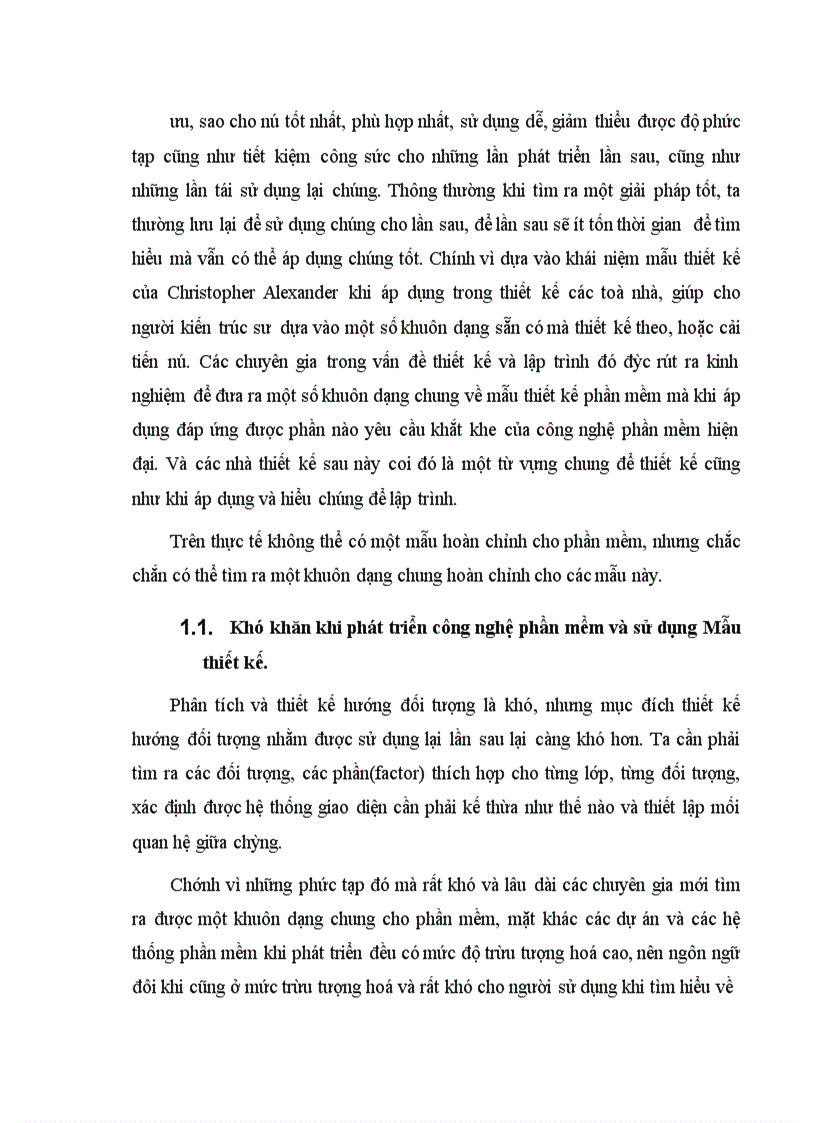 image for page Mẫu thiết kế phần mềm hướng đối tượng và áp dụng